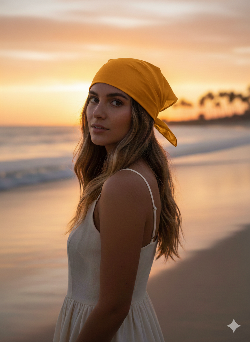 Pañoleta Amarillo Otoño