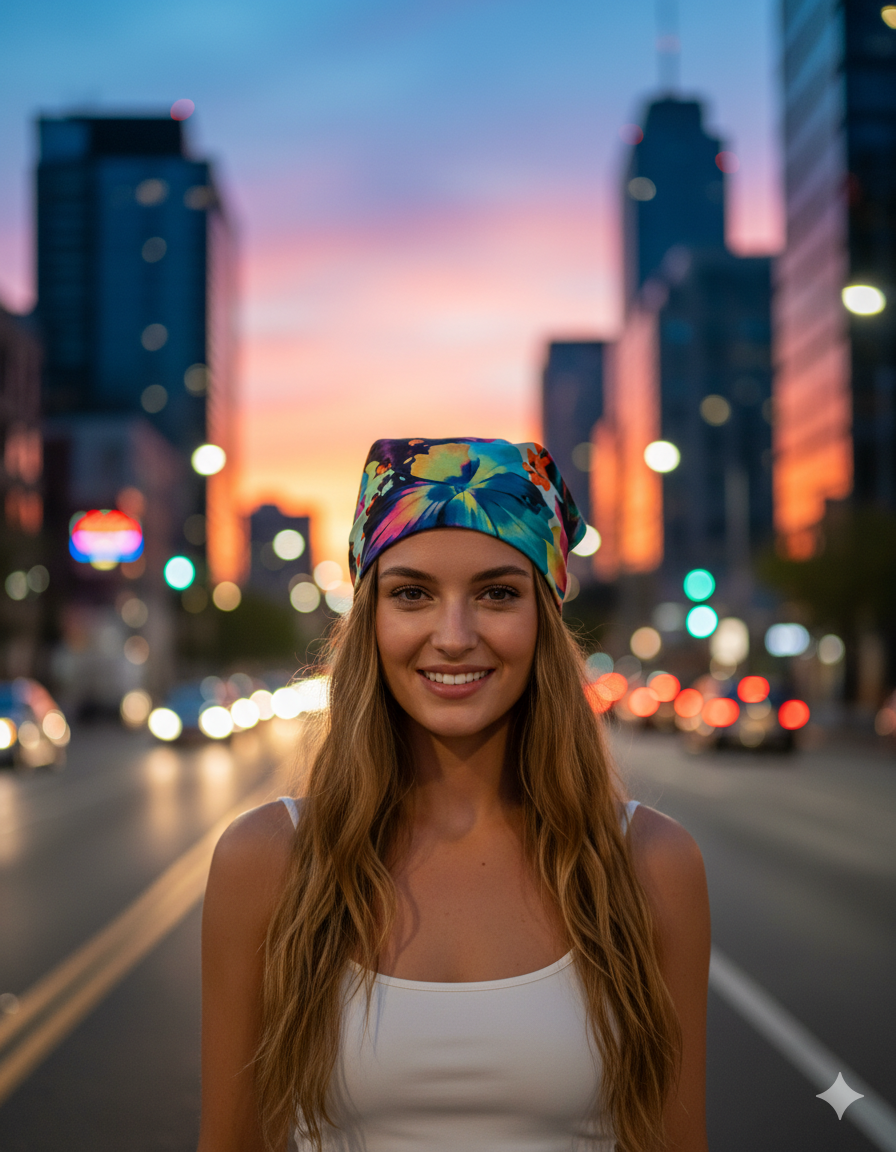 Pañoleta Garden Bloom