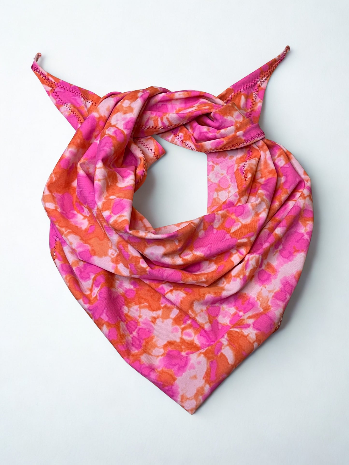 Pañoleta Rosa Tie Dye