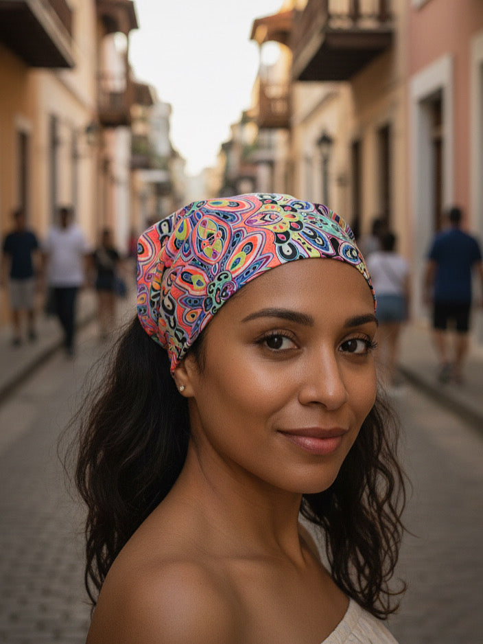 Pañoleta Mandala Multicolor