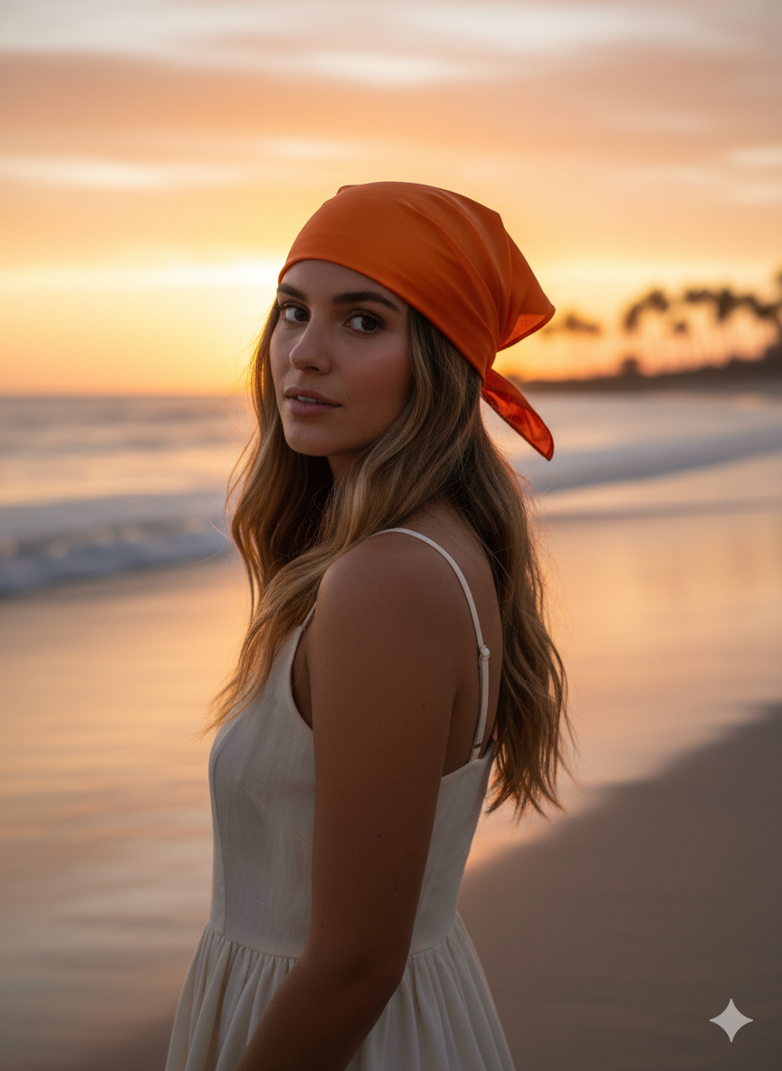 Pañoleta Naranja Otoño